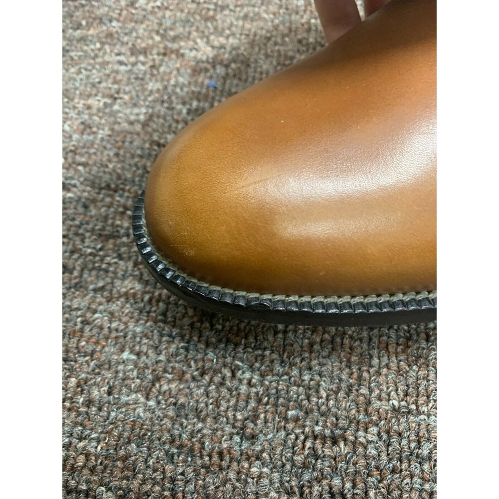 Gucci Saddle Brown Leather Pull-On Chelsea Boots - Picture 8 of 11